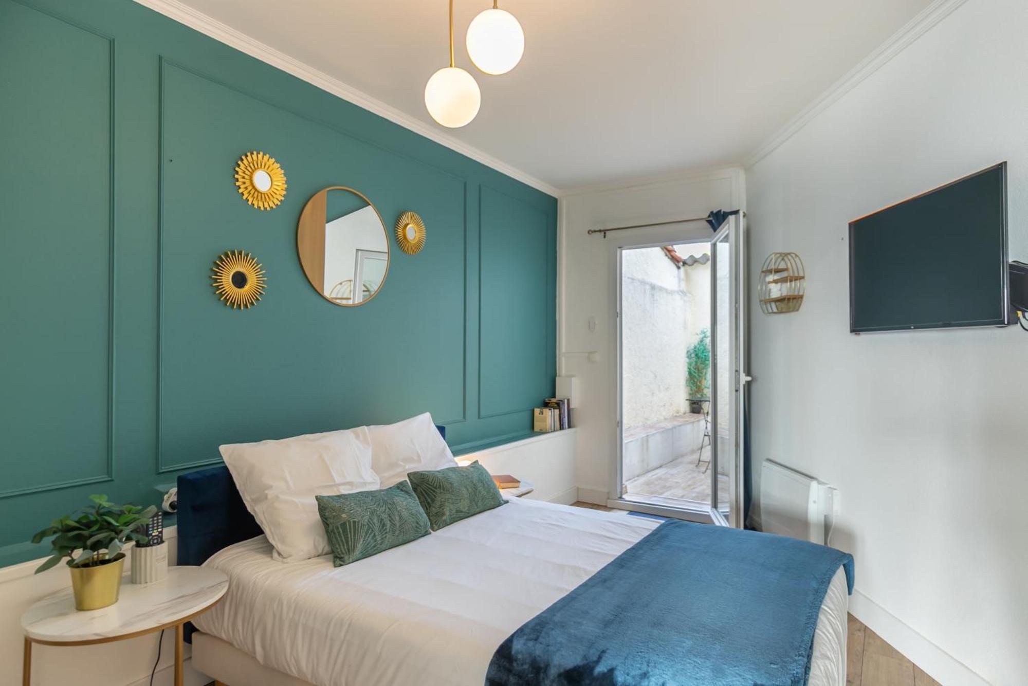 Le Neo - Studio Chic Avec Sa Cour Privative Et Fibre Бержерак Екстер'єр фото